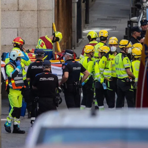 Diario Frontera, Frontera Digital,  Internacionales, ,Varios desaparecidos en derrumbe de edificio en Madrid