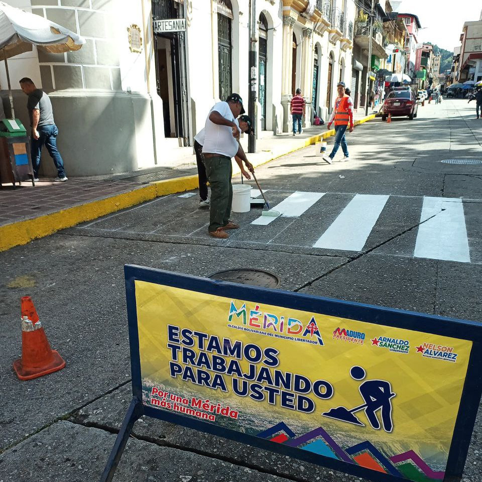 Diario Frontera, Frontera Digital,  Regionales, ,Alcalde Nelson Álvarez realiza Operativo de Demarcación Vial en Centro Histórico de La Ciudad