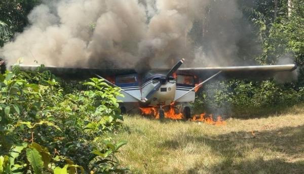 Diario Frontera, Frontera Digital,  Internacionales, ,La aeronave ligera ingresó al espacio aéreo brasileño sin plan de vuelo",Brasil interceptó aeronave venezolana sospechosa de tráfico de drogas