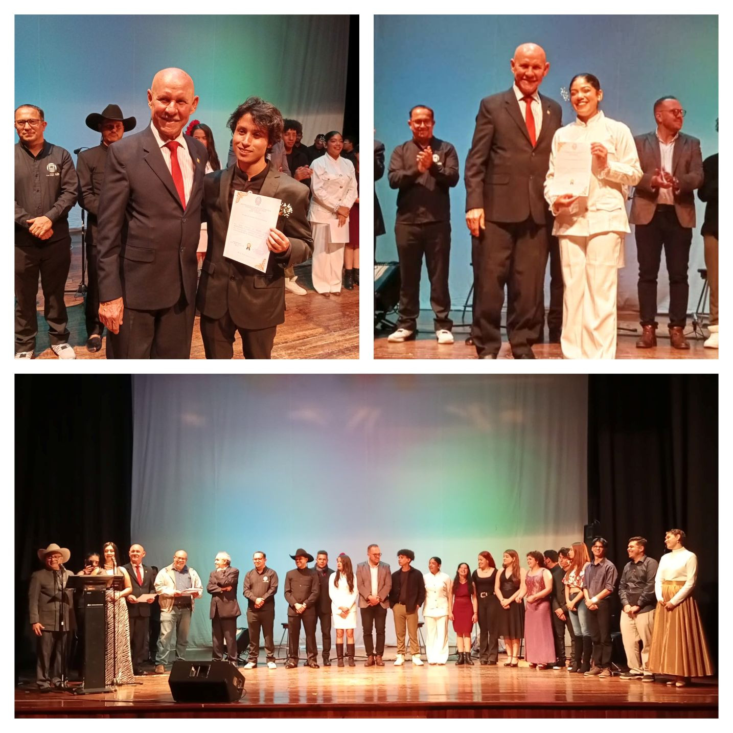 Diario Frontera, Frontera Digital,  Regionales, ,La gala fina del Festival Institucional de “La Voz Universitaria” en su edición número 25,  contó con la presencia del Rector de la Universidad de Los Andes profesor Mario Bonucci Rossini demás autoridades rectorales, decanos y directores de las dependencias ulandinas,ULA:  Maridey Jiménez y Javier Sosa  son La Voz Universitaria edición 25