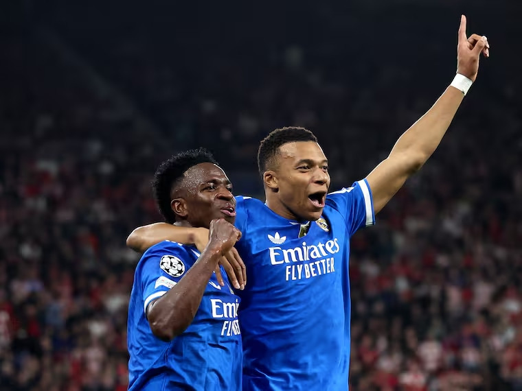Diario Frontera, Frontera Digital,  Deportes, ,Real Madrid remonta y vence 4-3 al Olympiacos con póker de Mbappé