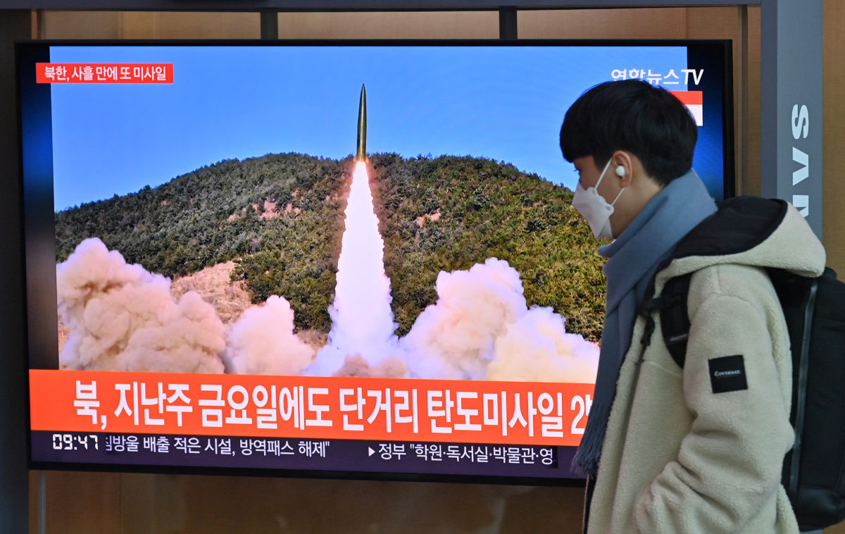 Diario Frontera, Frontera Digital,  Internacionales, ,Foto: Jung Yeon-je / AFP,Corea del Norte lanzó un misil balístico tras tensiones por sanciones de EE UU