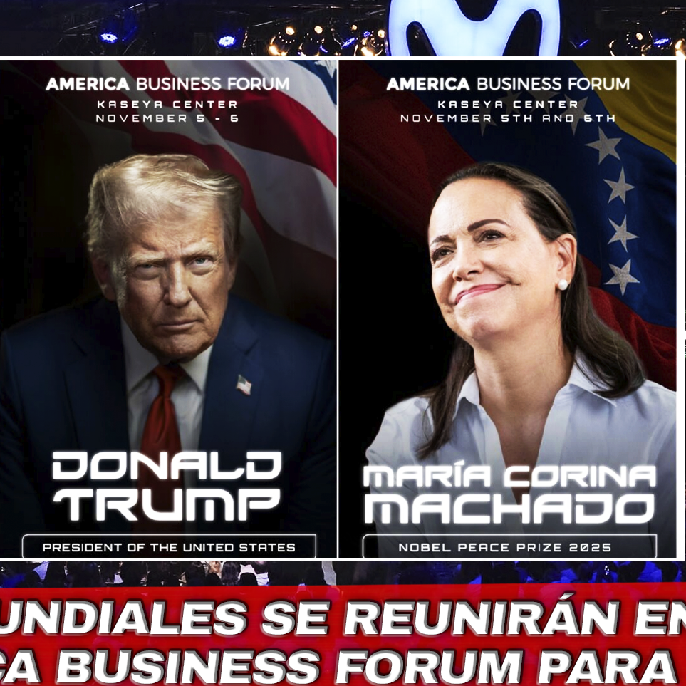 Diario Frontera, Frontera Digital,  Internacionales, ,El America Business Forum llega a Miami con Donald Trump, 
María Corina Machado y Lionel Messi entre sus invitados