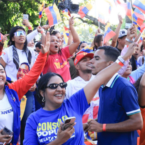 Diario Frontera, Frontera Digital,  Politica, ,Jóvenes chavistas se comprometen a dar la vida misma por el futuro en paz de Venezuela