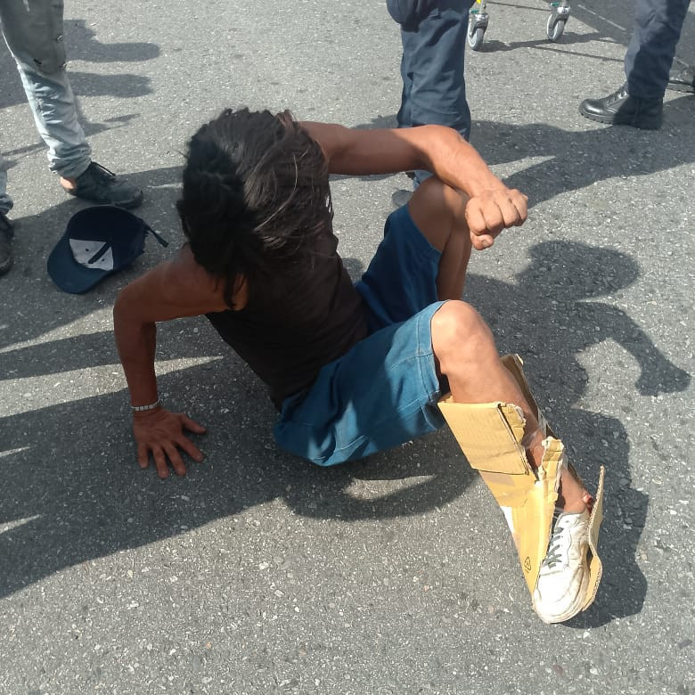 Diario Frontera, Frontera Digital,  Sucesos, ,Ciudadano en situación de calle resultó lesionado tras ser arrollado en El Vigía