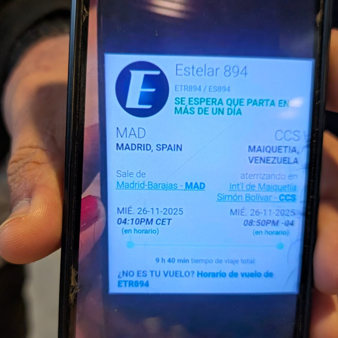 Diario Frontera, Frontera Digital,  Internacionales, ,Venezolanos varados en Madrid claman 
por ayuda ante la incertidumbre por vuelos cancelados