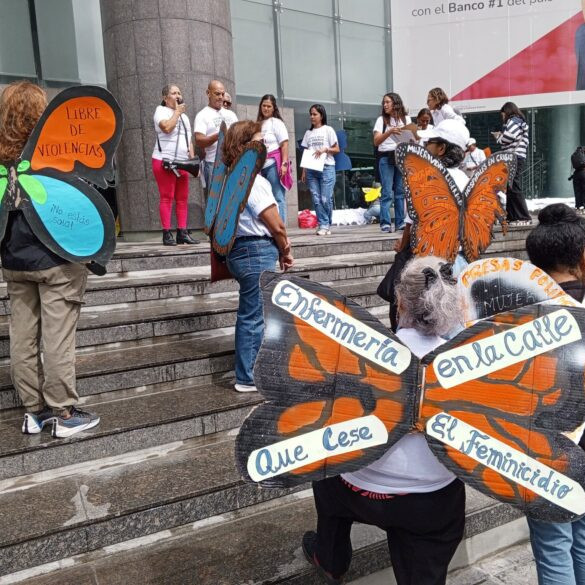 Diario Frontera, Frontera Digital,  Nacionales, ,Mujeres protestan frente a sede de ONU en Caracas en respaldo a las presas políticas