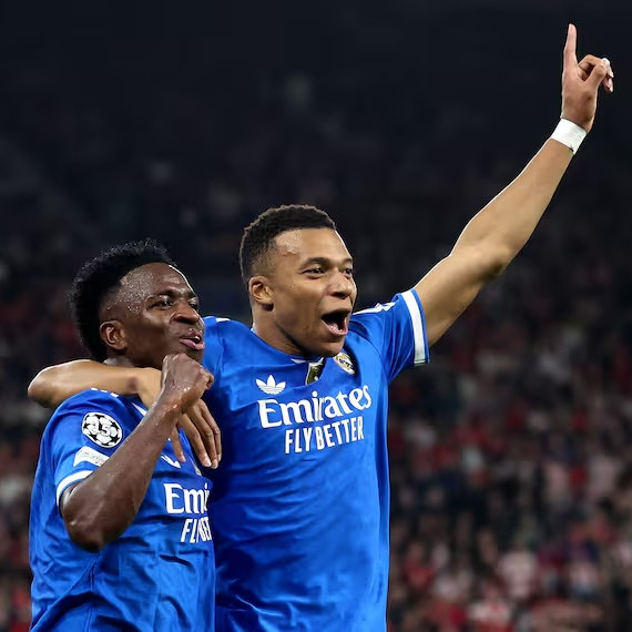 Diario Frontera, Frontera Digital,  Deportes, ,Real Madrid remonta y vence 4-3 al Olympiacos con póker de Mbappé