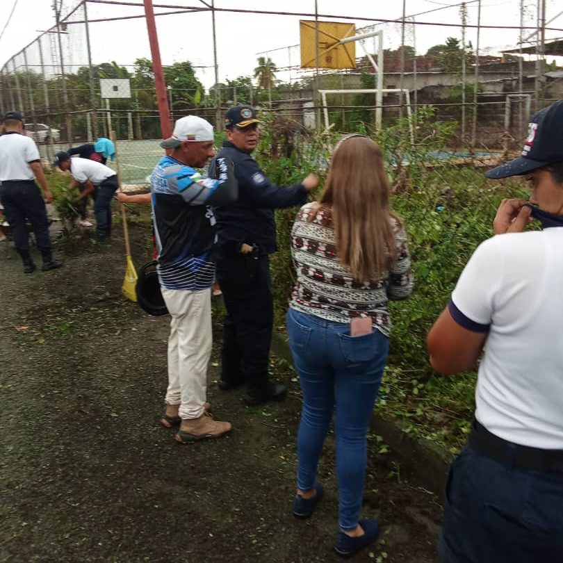 Diario Frontera, Frontera Digital,  El Vigía Panamericana, ,Casilla policial de Los Pozones recibió una jornada de limpieza en El Vigía