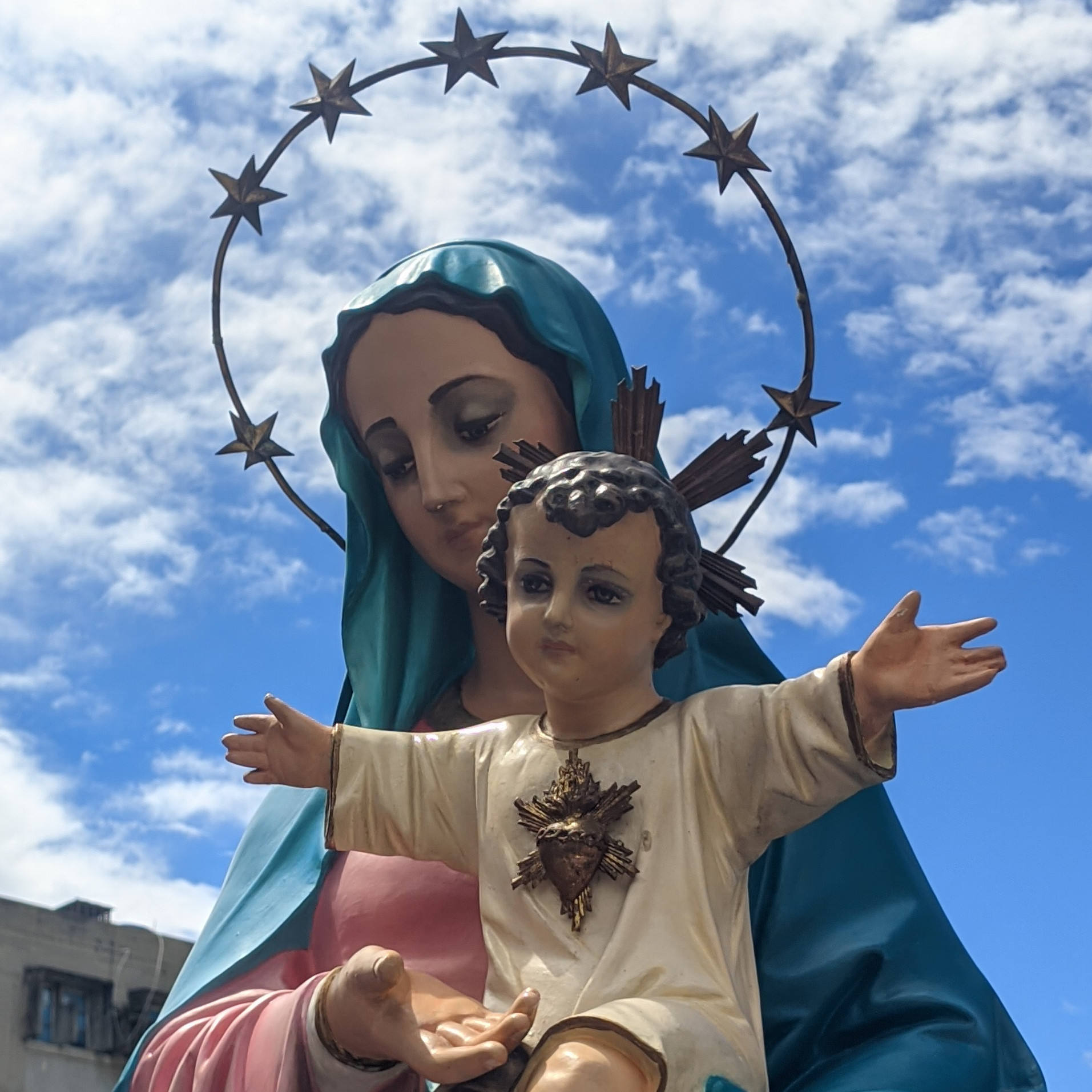 Diario Frontera, Frontera Digital,  Regionales, ,La Virgen de las Causas Difíciles bendijo el cierre del Mes Rosa en el Iahula