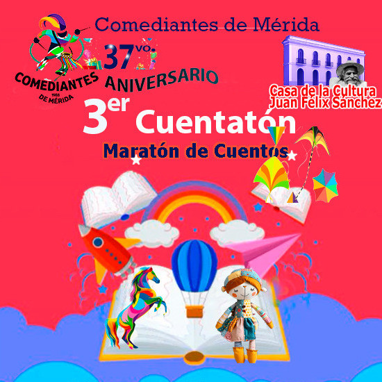 Diario Frontera, Frontera Digital,  Regionales, ,Los Comediantes de Mérida celebran 37 años con el “III Cuentatón”