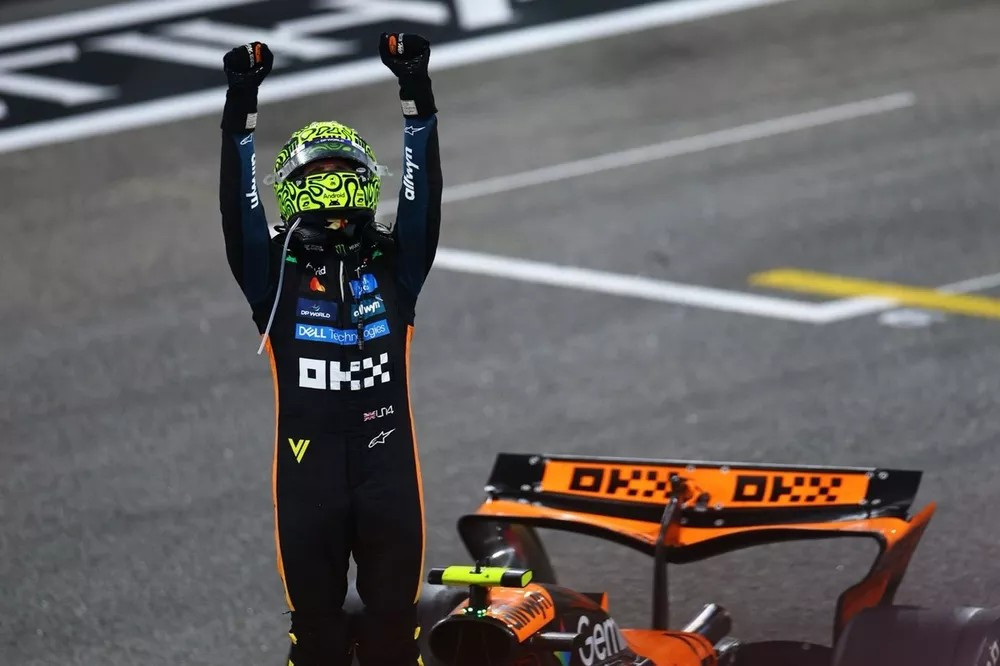 Diario Frontera, Frontera Digital,  Deportes, ,Lando Norris, McLaren  Foto de: Zak Mauger / LAT Images via Getty Images,F1 GP Abu Dhabi 2025: Verstappen gana la carrera, Norris campeón; Colapinto 20