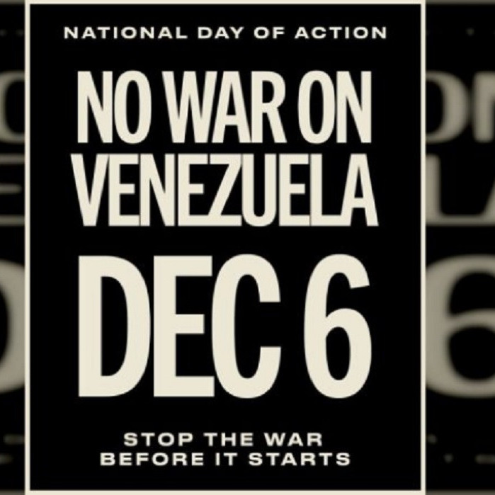 Diario Frontera, Frontera Digital,  Internacionales, ,Llaman a protesta nacional en EEUU para detener la guerra contra Venezuela y asesinatos en el Caribe