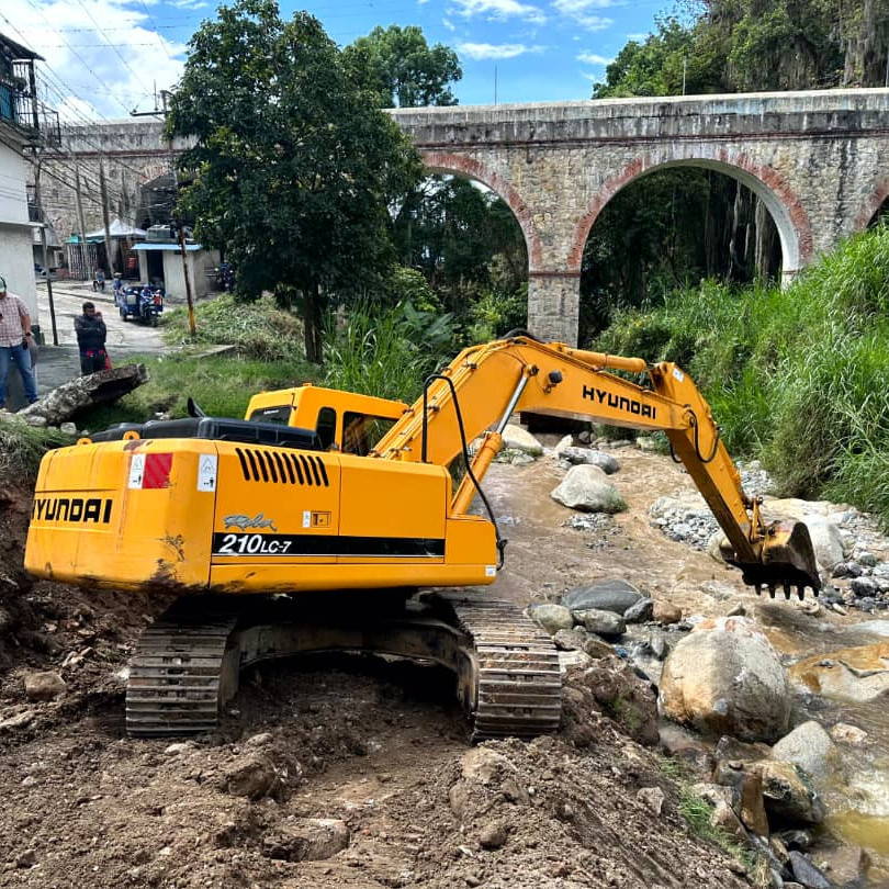 Diario Frontera, Frontera Digital,  Regionales, ,Alcalde Nelson Álvarez realiza intervención del Río Milla en el sector Andrés Eloy Blanco