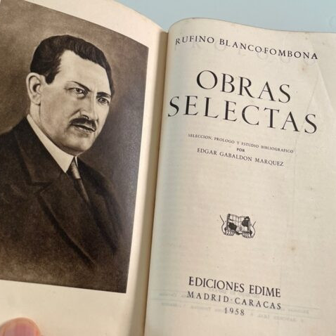 Diario Frontera, Frontera Digital,  Entretenimiento, ,Instituto Cervantes digitaliza obras del venezolano Rufino Blanco Fombona
