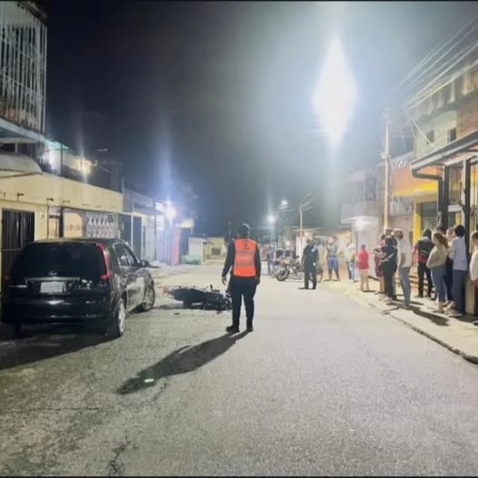 Diario Frontera, Frontera Digital,  Sucesos, ,Motorizado lesionado tras impactar con un vehículo estacionado en El Vigía