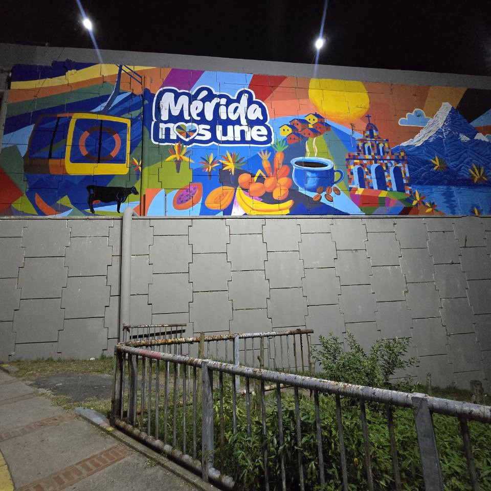 Diario Frontera, Frontera Digital,  Regionales, ,Gobernador Arnaldo Sánchez inauguró mural para fomentar la unidad merideña
