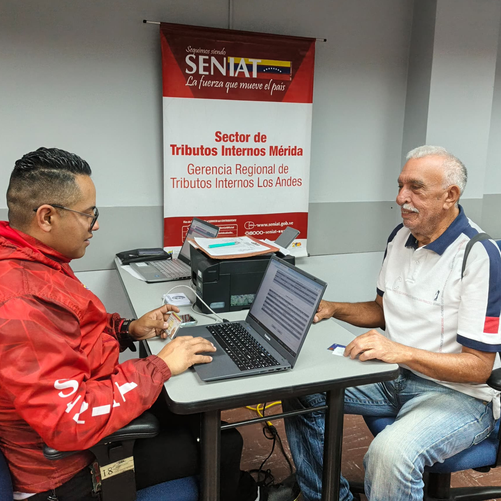 Diario Frontera, Frontera Digital,  Regionales, ,Seniat Mérida realizó operativo de RIF en Cantv 
y atendió a más de 15 trabajadores