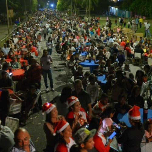 Diario Frontera, Frontera Digital,  Nacionales, ,Más de 7.000 yaracuyanos compartieron la mayor cena navideña del país