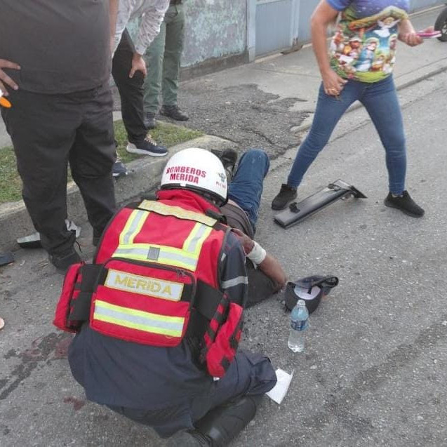 Diario Frontera, Frontera Digital,  Sucesos, ,Motorizado lesionado en colisión con una grúa en El Vigía