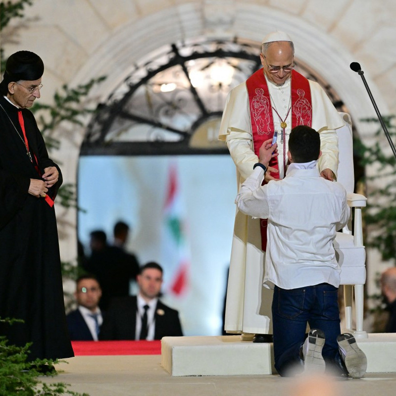 Diario Frontera, Frontera Digital,  Internacionales, ,El Papa llama en Líbano al cese de los ataques y de la lucha armada