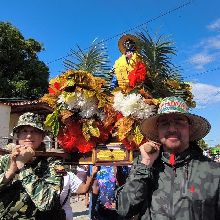 Diario Frontera, Frontera Digital,  Regionales, ,Gobernador Arnaldo Sánchez acompañó al pueblo de Palmarito en la celebración de San Benito de Palermo