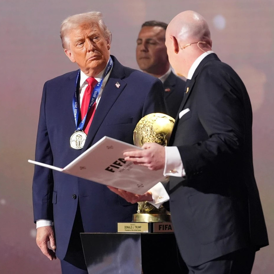 Diario Frontera, Frontera Digital,  Internacionales, ,Trump recibe el nuevo Premio de la Paz de la FIFA: 
"No necesito premios, sólo quiero salvar vidas"