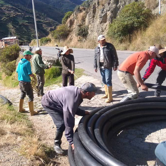 Diario Frontera, Frontera Digital,  Páramo, ,Gobierno bolivariano continúa instalación de sistemas de riego en Rangel