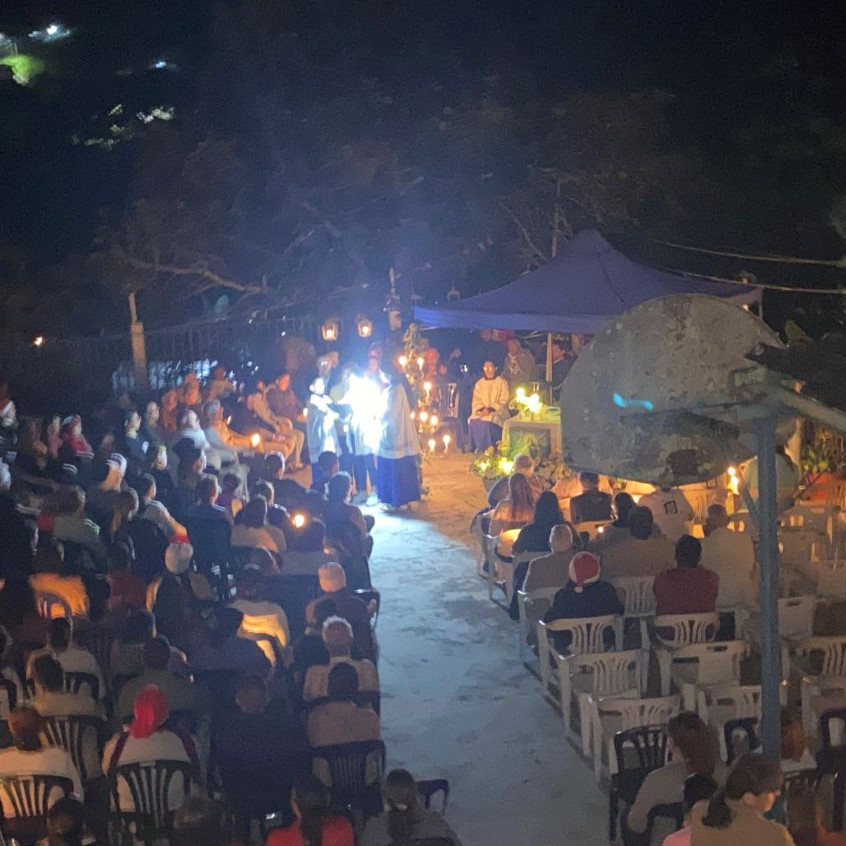 Diario Frontera, Frontera Digital,  Regionales, ,44 Años de Fe Iluminada: El Candil en Zea celebró la tradicional Misa de la Luz en honor a la Inmaculada Concepción