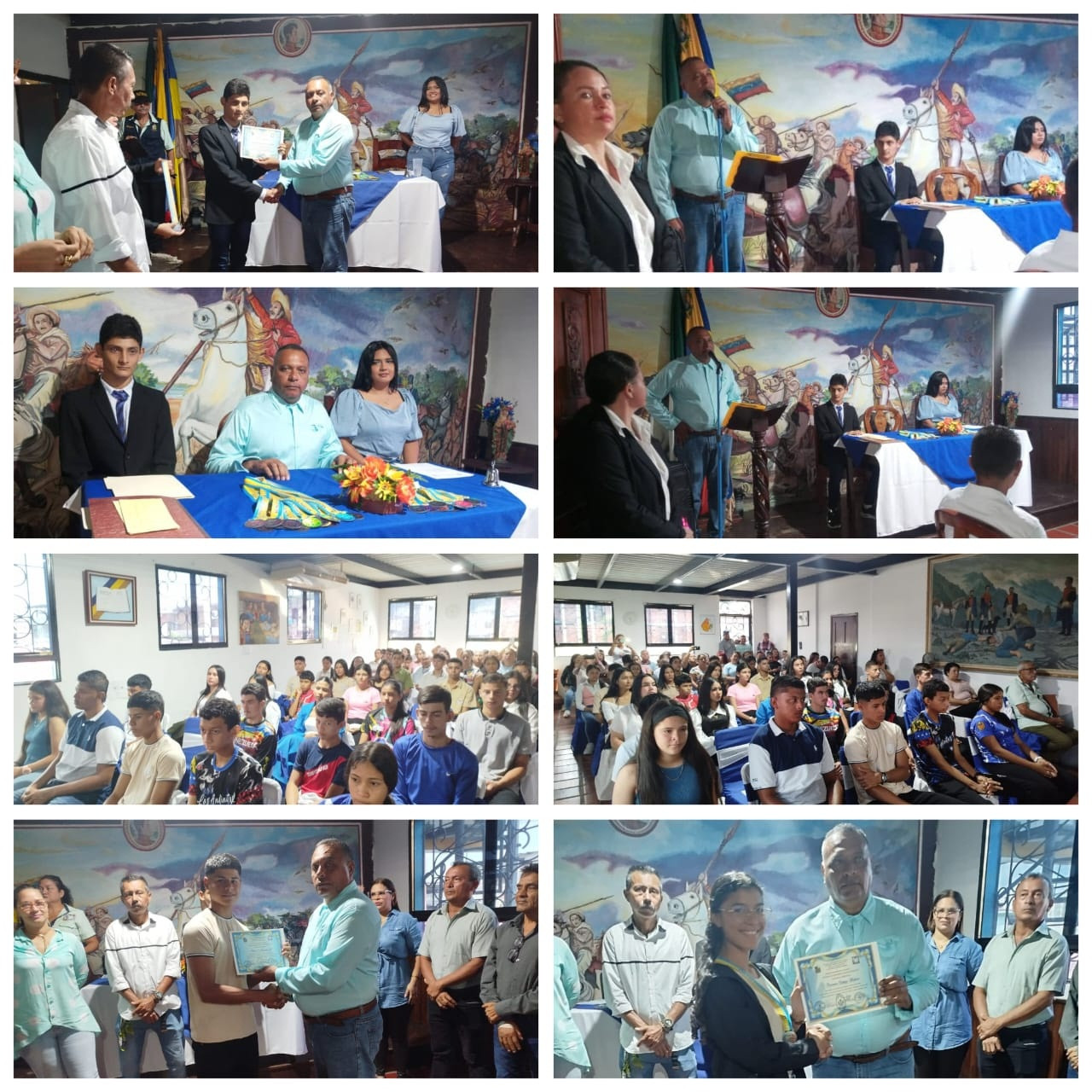 Diario Frontera, Frontera Digital,  El Vigía Panamericana, ,30 jóvenes recibieron medallas de honor por el Día de la Juventud en Obispo Ramos de Lora