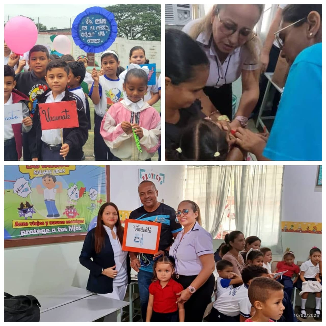 Diario Frontera, Frontera Digital,  El Vigía Panamericana, ,Campaña de vacunación nacional "Puesta al Día” inició en instituciones educativas de El Vigía