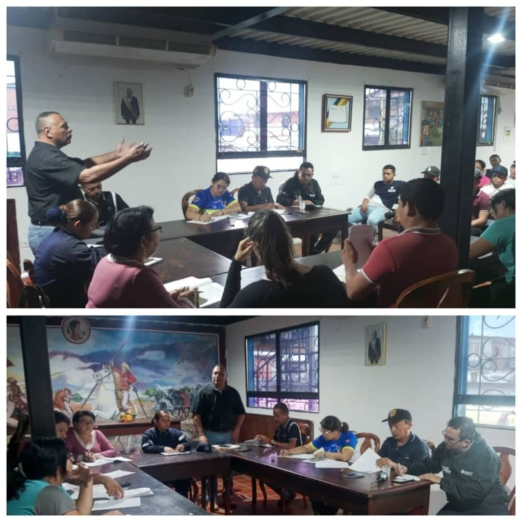 Diario Frontera, Frontera Digital,  El Vigía Panamericana, ,Organismos de Seguridad asistieron a una mesa de trabajo en el Concejo Municipal de Obispo Ramos de Lora