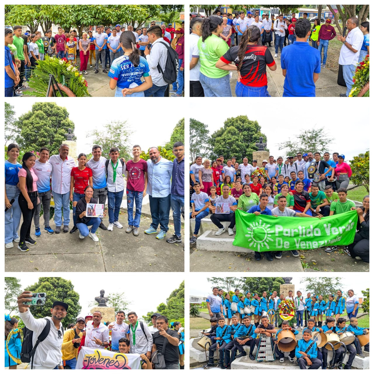 Diario Frontera, Frontera Digital,  El Vigía Panamericana, ,JPSUV conmemoró 211 años de la Batalla de la Victoria y Día de la Juventud en El Vigía