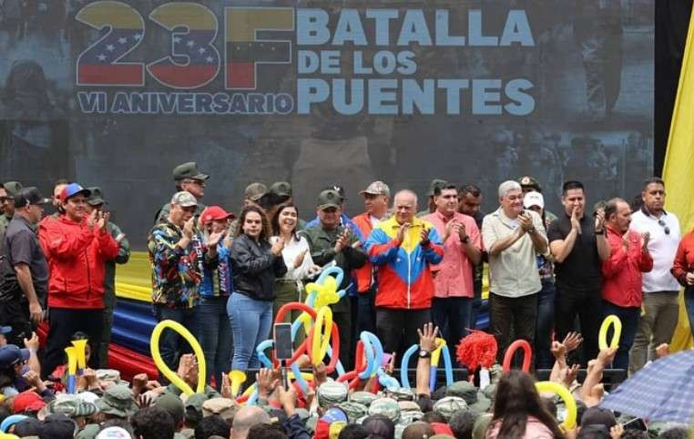 Diario Frontera, Frontera Digital,  Politica, ,Diosdado Cabello: el pueblo de Venezuela no se ha rendido ante nadie
