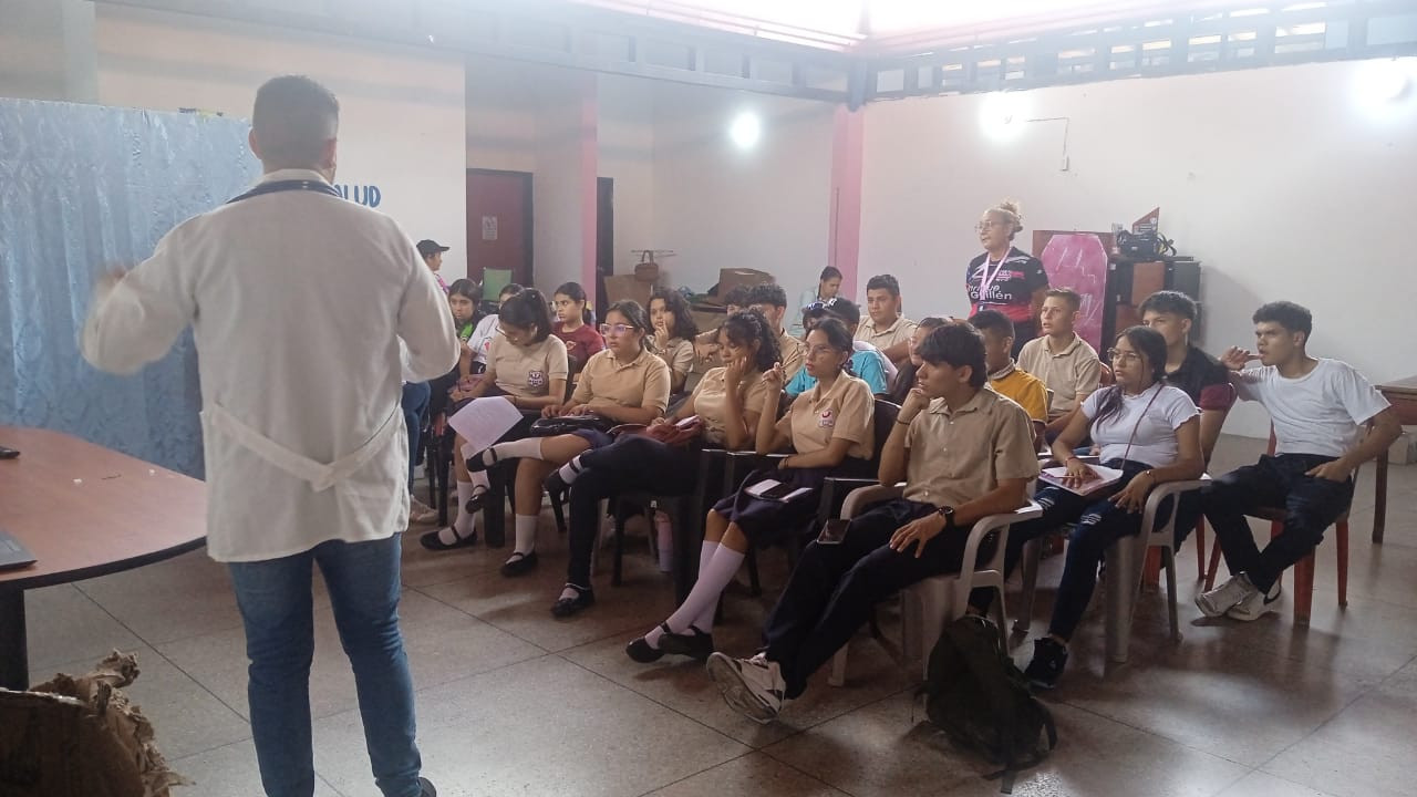 Diario Frontera, Frontera Digital,  El Vigía Panamericana, ,La Fundación Vida y Salud dictó charla educativa sobre salud sexual a jóvenes santaelenences