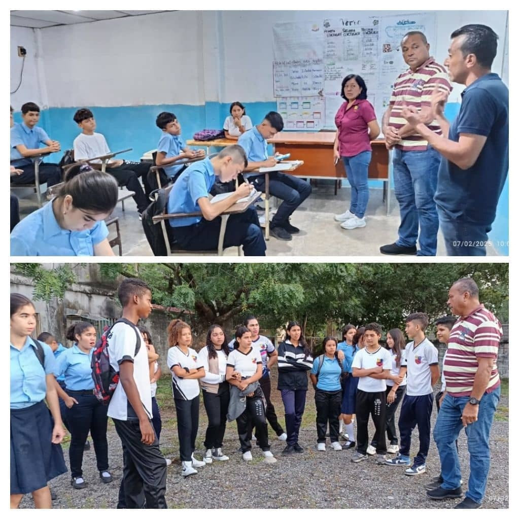 Diario Frontera, Frontera Digital,  El Vigía Panamericana, ,Liceo José María Vargas fue visitado por el Director Municipal del Centro de Desarrollo de la Calidad Educativa