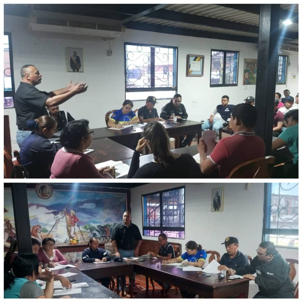 Diario Frontera, Frontera Digital,  El Vigía Panamericana, ,Organismos de Seguridad asistieron a una mesa de trabajo en el Concejo Municipal de Obispo Ramos de Lora