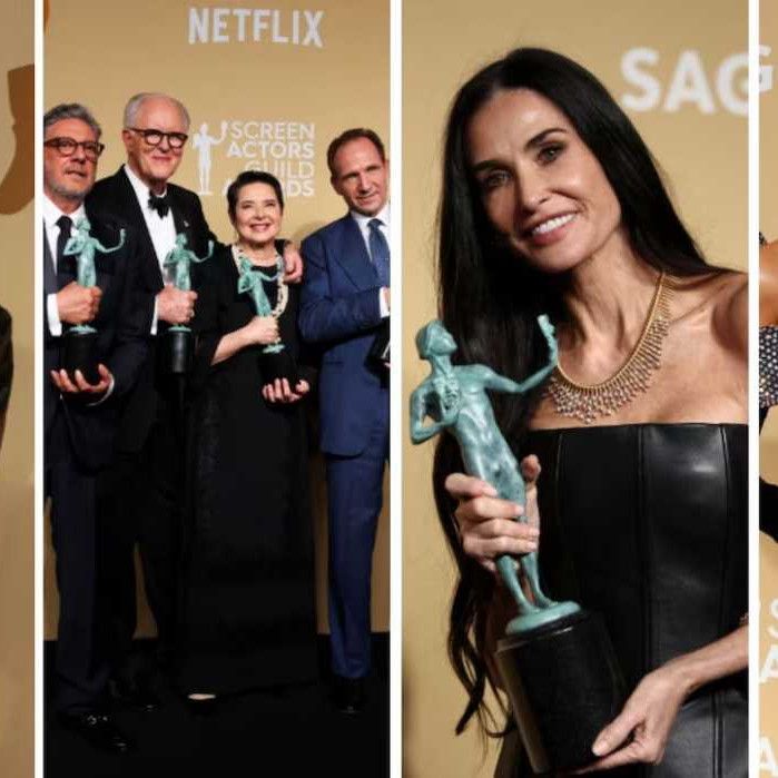 Diario Frontera, Frontera Digital,  Farándula, ,“Cónclave”, Timothée Chalamet, Demi Moore y Zoe Saldaña triunfaron en los SAG Awards 2025