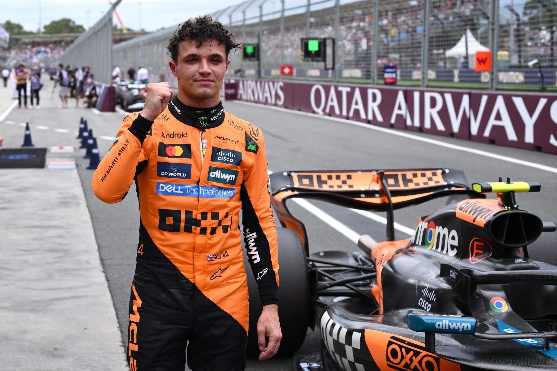 Diario Frontera, Frontera Digital,  Deportes, ,Norris se queda con la primera pole del año: «El comienzo perfecto»