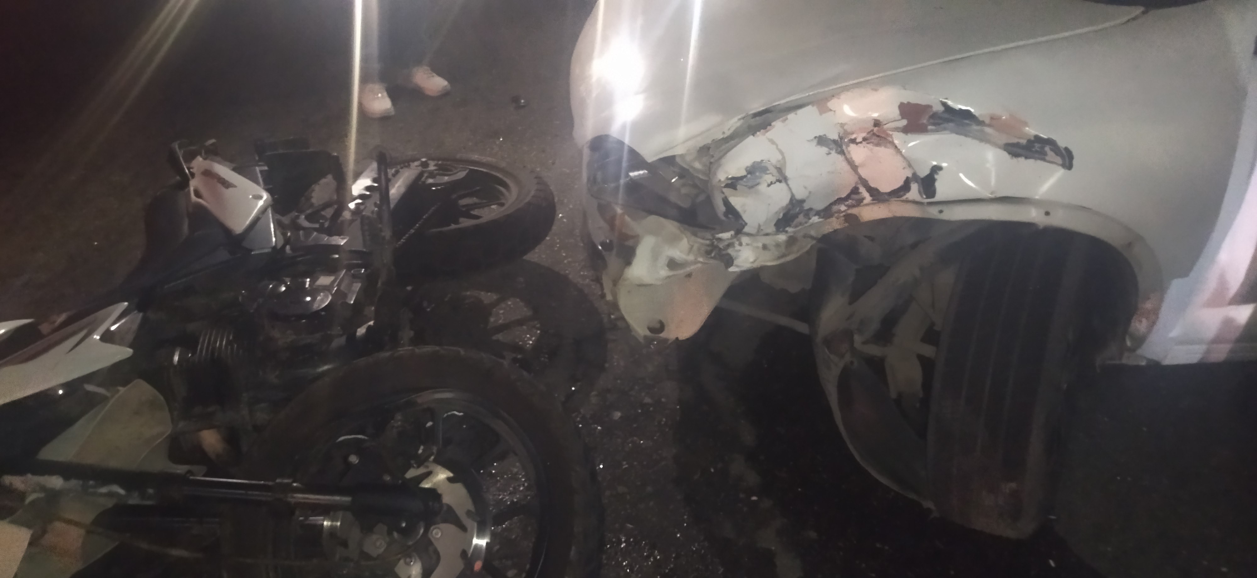 Diario Frontera, Frontera Digital,  Sucesos, ,Motorizado herido tras choque en La Variante