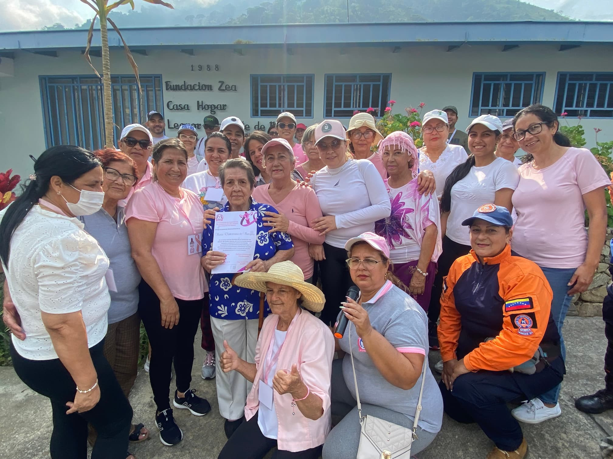 Diario Frontera, Frontera Digital,  Mocoties, ,Fundación Anticancerosa en Zea llevó a cabo Caminata Recreativa