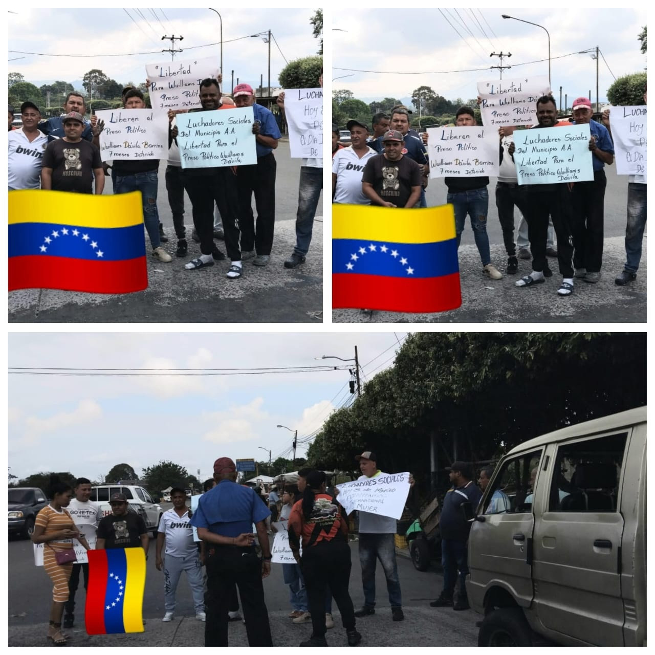 Diario Frontera, Frontera Digital,  El Vigía Panamericana, ,Luchadores sociales de El Vigía exigen libertad para el preso político William Dávila Barrios