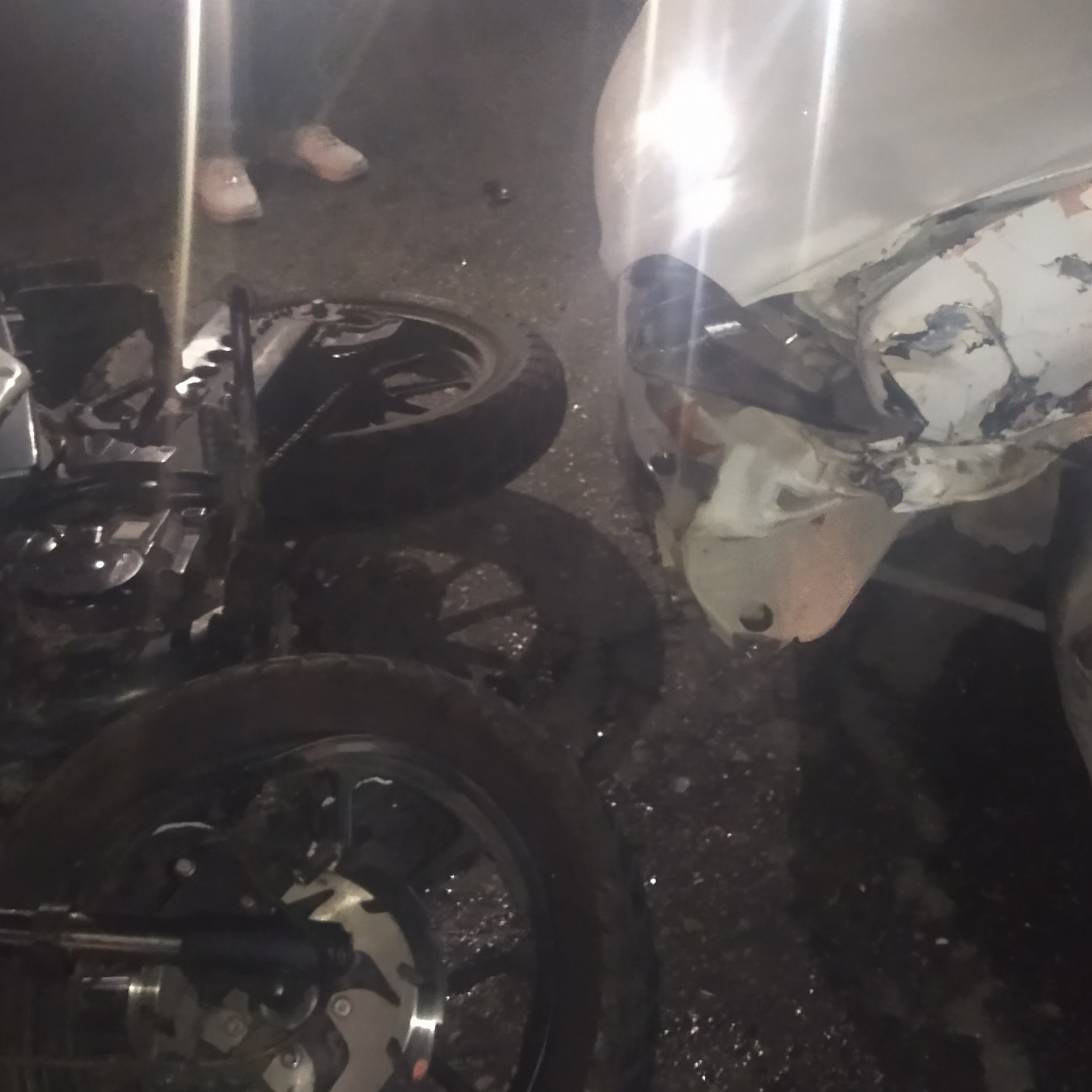 Diario Frontera, Frontera Digital,  Sucesos, ,Motorizado herido tras choque en La Variante
