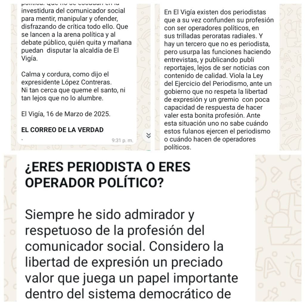 Diario Frontera, Frontera Digital,  El Vigía Panamericana, ,Copei respalda la libertad de expresión y a los periodistas de El Vigía