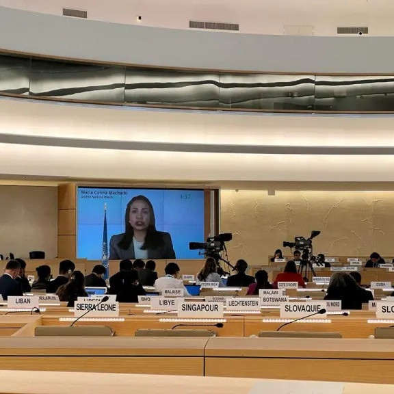 Diario Frontera, Frontera Digital,  Politica, ,Machado y González piden al Consejo de Derechos Humanos de la ONU firmeza contra Maduro