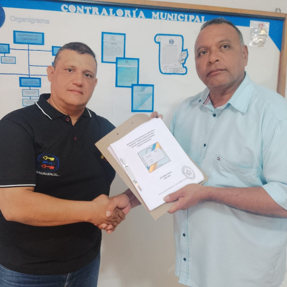 Diario Frontera, Frontera Digital,  El Vigía Panamericana, ,Concejo Municipal de Obispo Ramos de Lora entregó a la contraloría el informe de gestión 2024