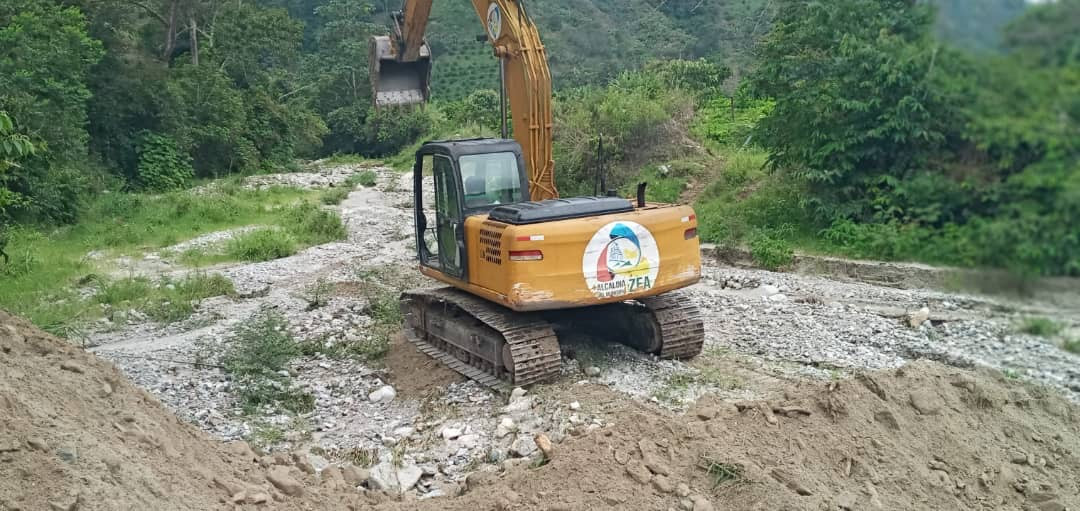 Diario Frontera, Frontera Digital,  Mocoties, ,Con el fin de reducir los riesgos en la comunidad de El Playón alcaldía de Zea continua con los trabajos de canalización en quebradas