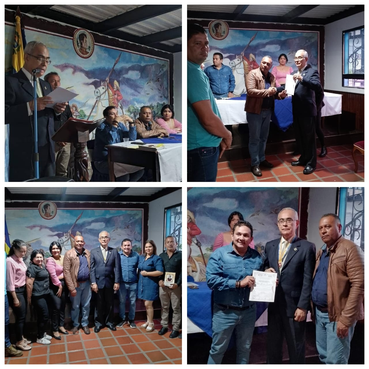 Diario Frontera, Frontera Digital,  El Vigía Panamericana, ,Nilson Guerra recibió la Orden Fray Juan Ramos de Lora como Orador de la Sesión Solemne 19 de Abril 1810