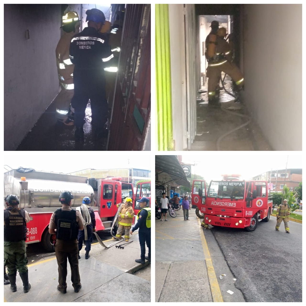 Diario Frontera, Frontera Digital,  Sucesos, ,Bomberos controlaron incendio en un establecimiento en El Vigía