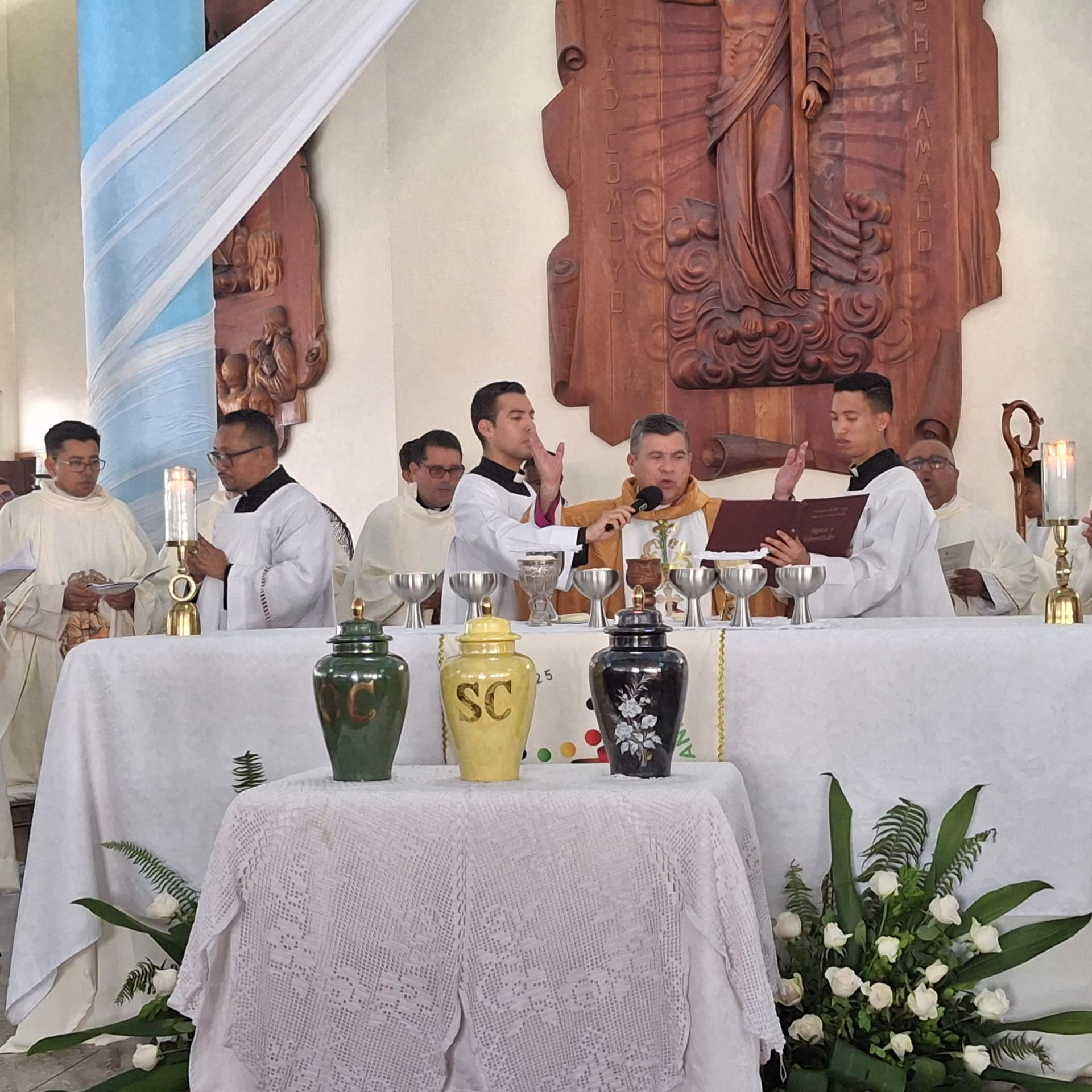 Diario Frontera, Frontera Digital,  El Vigía Panamericana, ,Se celebró en la población de Caja Seca la Misa Crismal y Jubileo Sacerdotal de la Diócesis El Vigía – San Carlos del Zulia